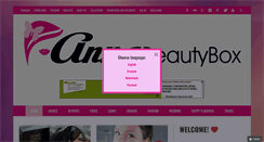 Desktop Screenshot of annabeautybox.com